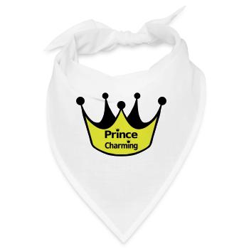 Prince Charming - Bandana - Weiß - Vorne