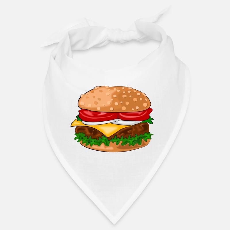 Hamburger - Bandana - Weiß