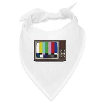 retro - Bandana - Weiß - Vorne