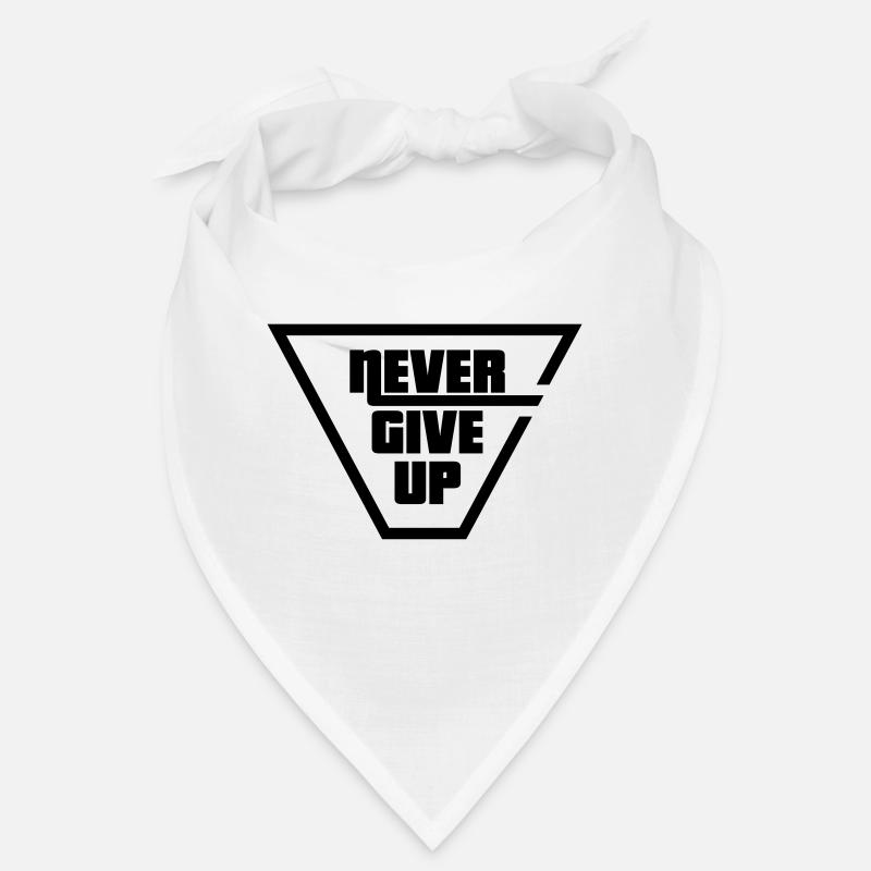 NEVER GIVE UP Bandana