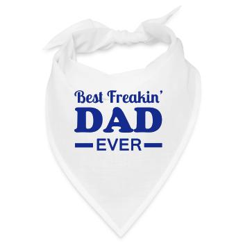 Dad - Bandana - Weiß - Vorne