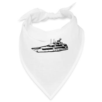 yacht - Bandana - Weiß - Vorne