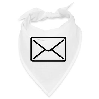 Brief - Bandana - Weiß - Vorne