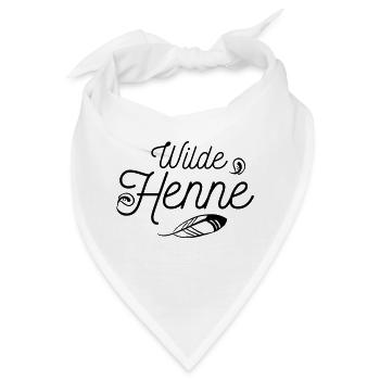wilde Henne - Bandana - Weiß - Vorne