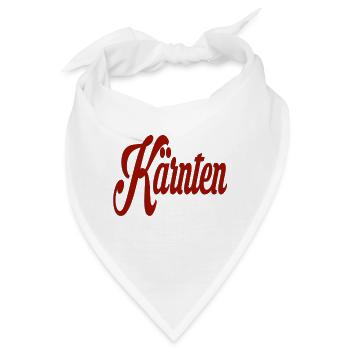 Kärnten - Bandana - Weiß - Vorne