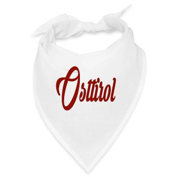 Osttirol - Bandana - Weiß - Vorne