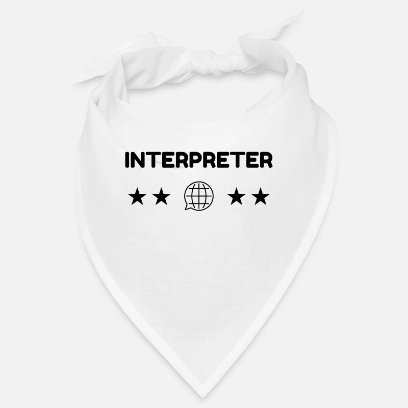Interpreter Dolmetscher Translation Interprète Bandana