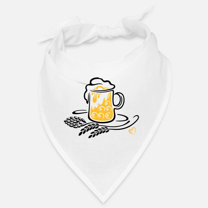 Bière Bière Mug Houblon Blé Bandana