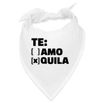 Tequila - Bandana - Weiß - Vorne