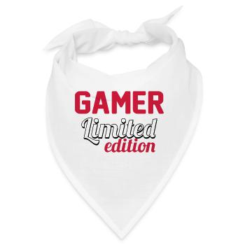 Geek / Gamer / Console / Playsation / Gameuse - Bandana - Weiß - Vorne