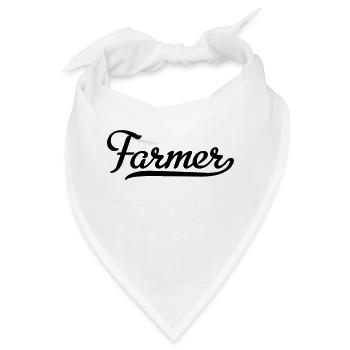 FARMER - Bandana - Weiß - Vorne