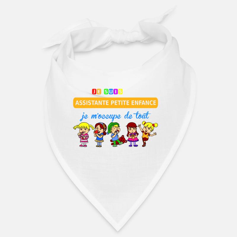 je suis assistante petite enfance Bandana