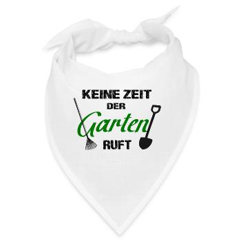 Garten - Bandana - Weiß - Vorne