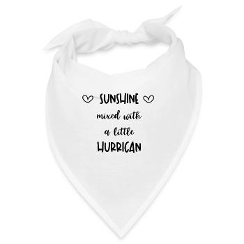Hurrican Sunshine - Bandana - Weiß - Vorne