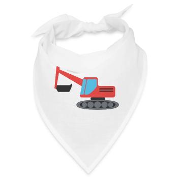 Bagger - Bandana - Weiß - Vorne