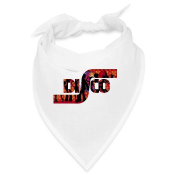Disco - Bandana - Weiß - Vorne