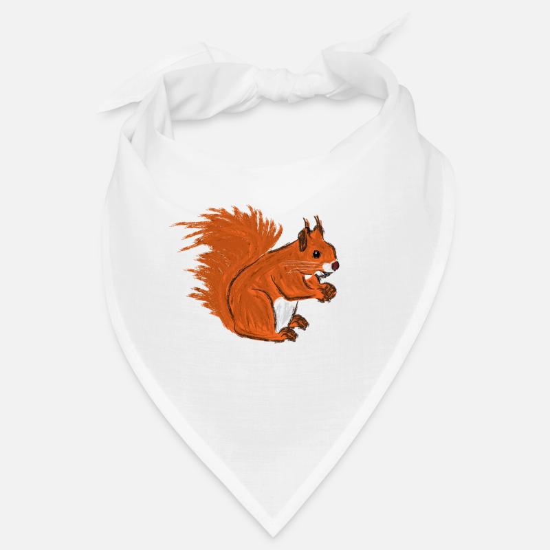 Rotes Eichhörnchen / European Red Squirrel VII Bandana