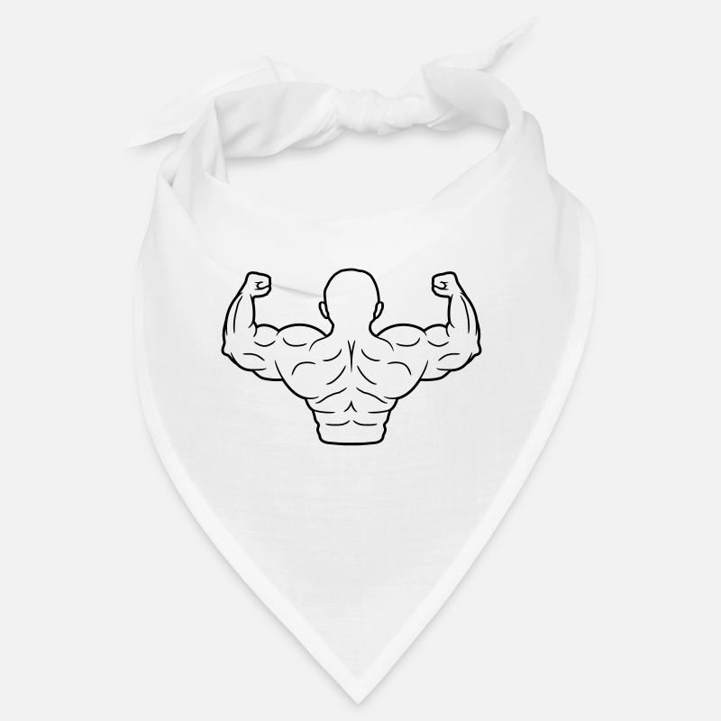 Starke Arme Glatze Bandana