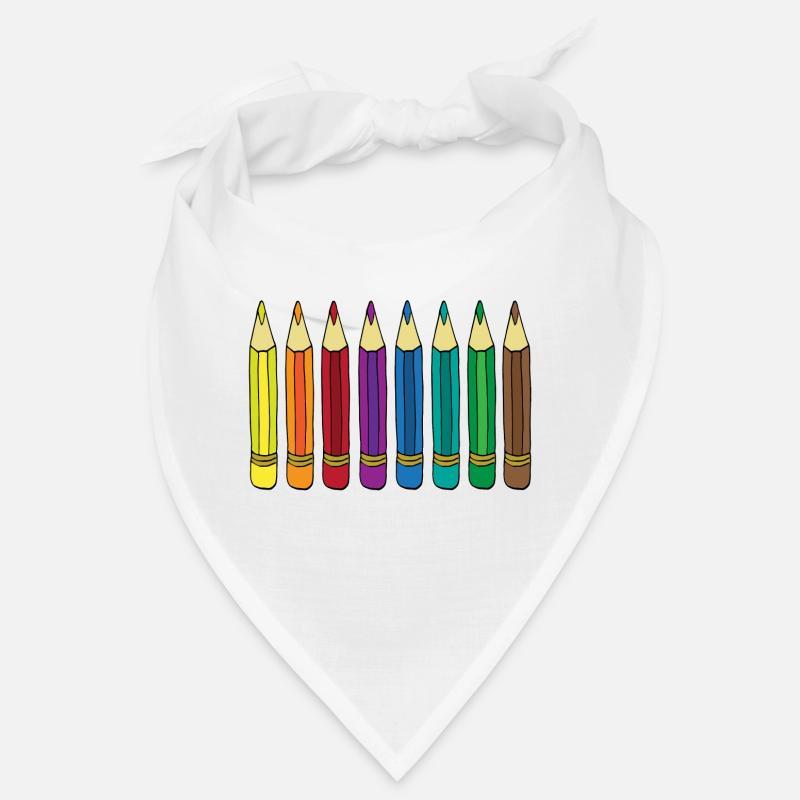 crayons de couleur Bandana