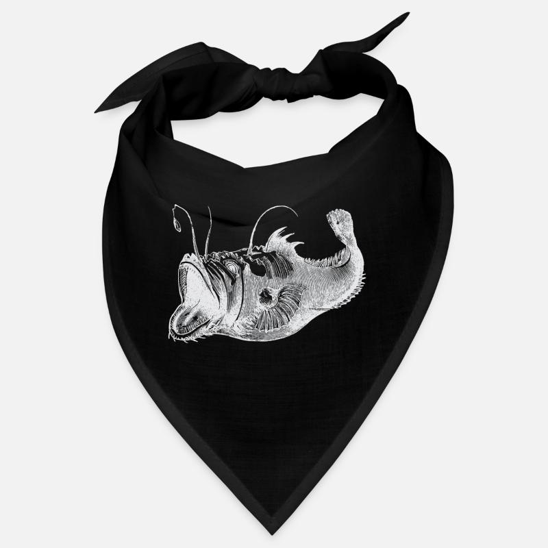 deep-sea fish white Bandana