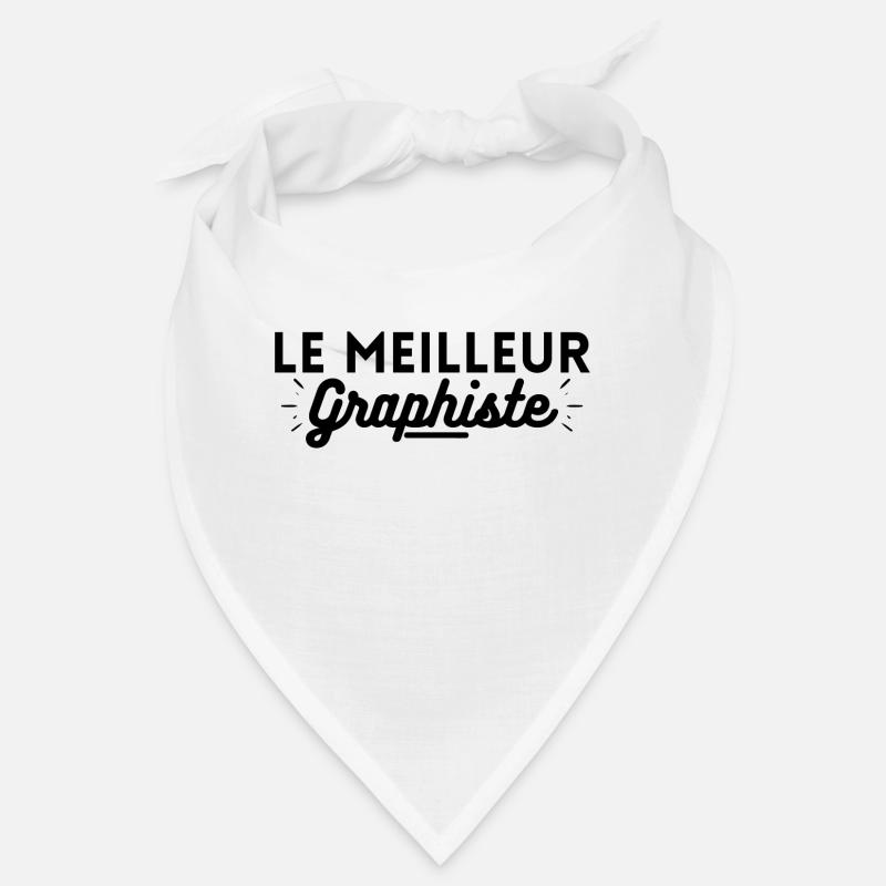 le meilleur graphiste. cadeau pour graphiste Bandana