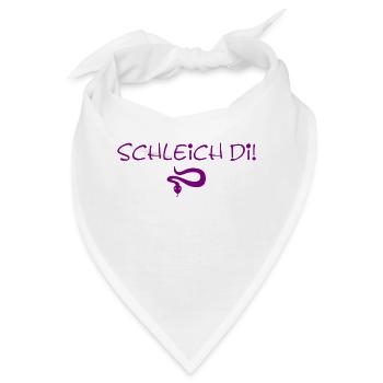 Schleich di - violett - Bandana - Weiß - Vorne