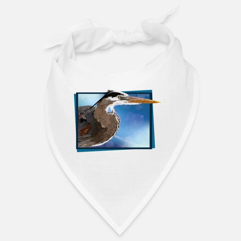 Blue heron Bandana