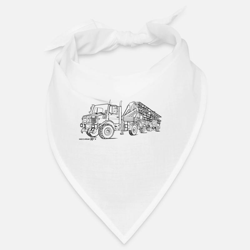Unimog mit Klappkran Bandana