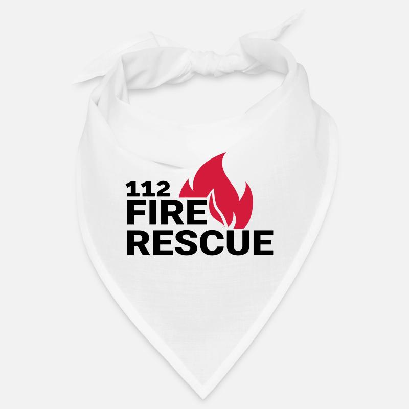 112 firerescue Bandana