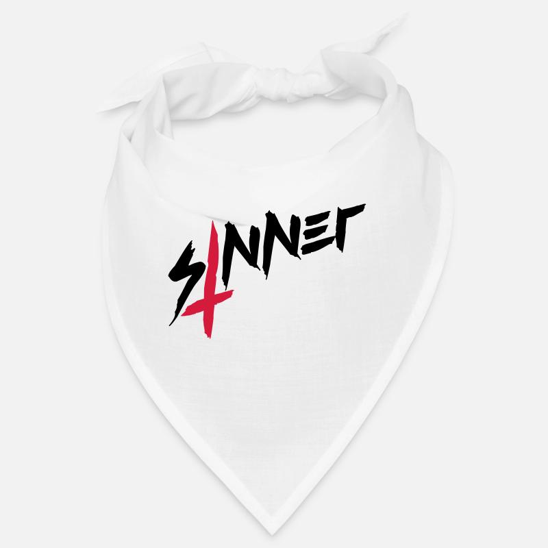 Sinner cross à l'envers Bandana