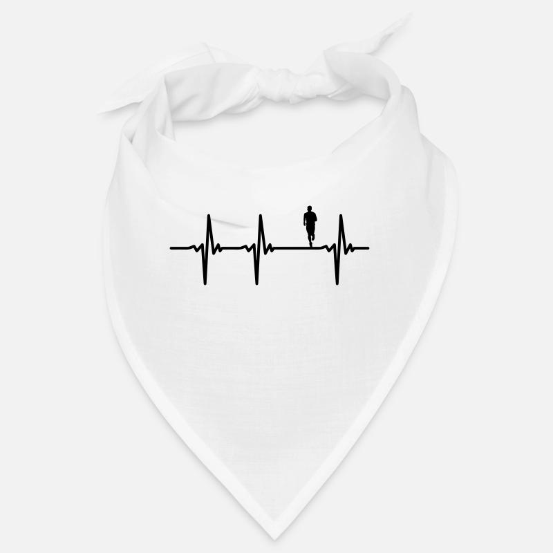 Marathon heartbeat runner Bandana
