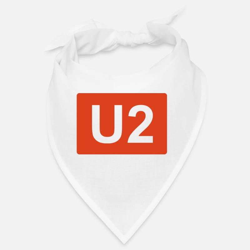 Berlin U-Bahn Linie U 2 Schild Bandana