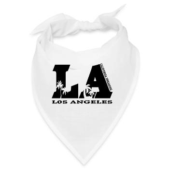 Los Angeles - Bandana - Weiß - Vorne