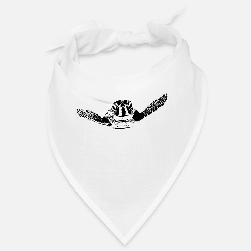 Nager la tortue dans l'eau Bandana