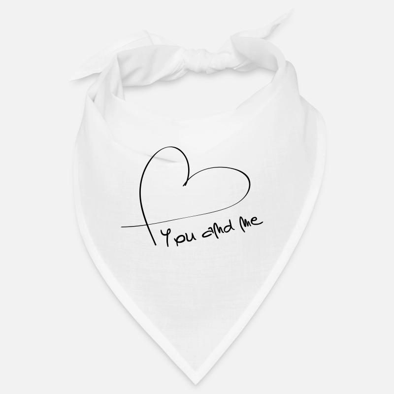 Vous et moi - Bandana - blanc