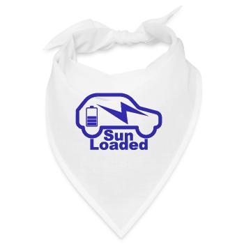 e-auto, e-mobilität,elektro-auto, zoe, EV-driver - Bandana - Weiß - Vorne