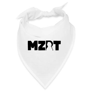 Mozart Klassische Musik Motto - Bandana - Weiß - Vorne