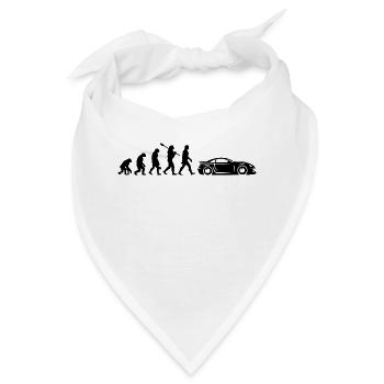 Auto De Sport Evolution - Bandana - Weiß - Vorne