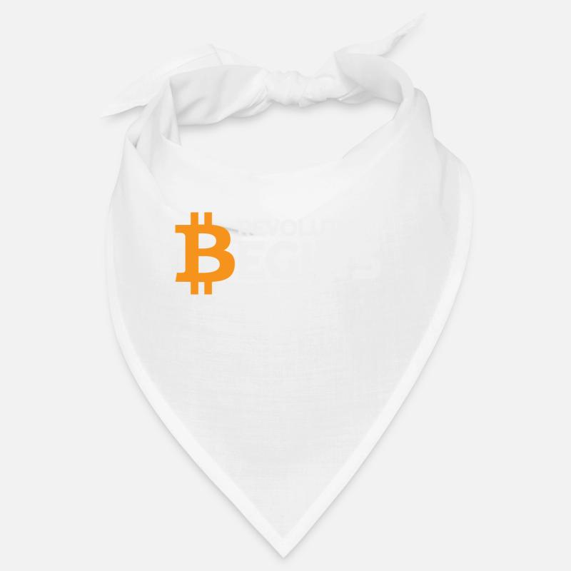 Révolution commence Bitcoin crypto Bandana