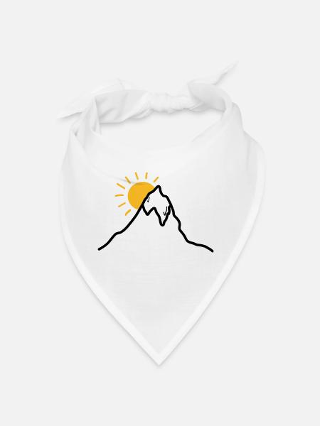 Sunrise - Bandana - white