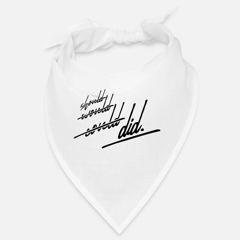Did Should Would Bandana