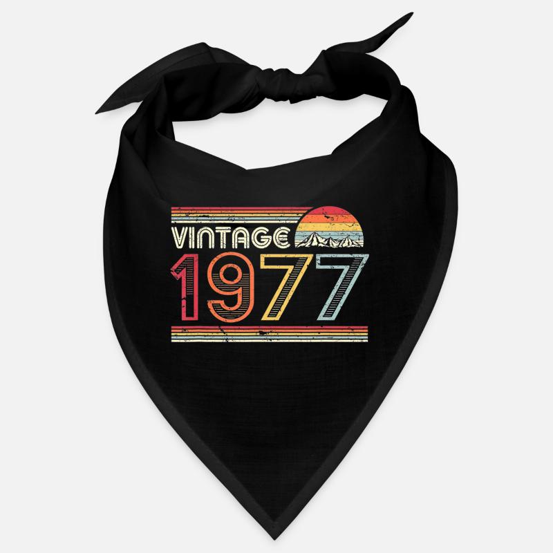 1977 Vintage Geburtstagsgeschenk Bandana