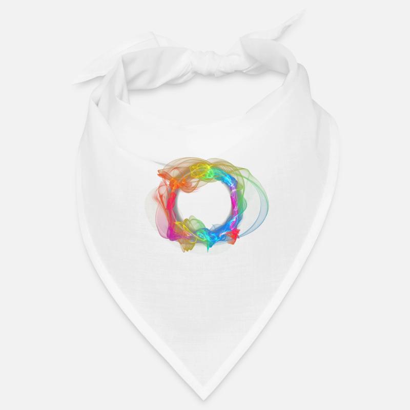 Rainbow Fire Ring Bandana