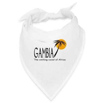gambia - Bandana - Weiß - Vorne
