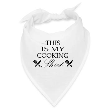 Kochen backen Food - Bandana - Weiß - Vorne