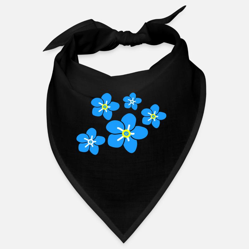 Oubliez-moi pas fleur2 Bandana