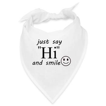 hi - Bandana - Weiß - Vorne