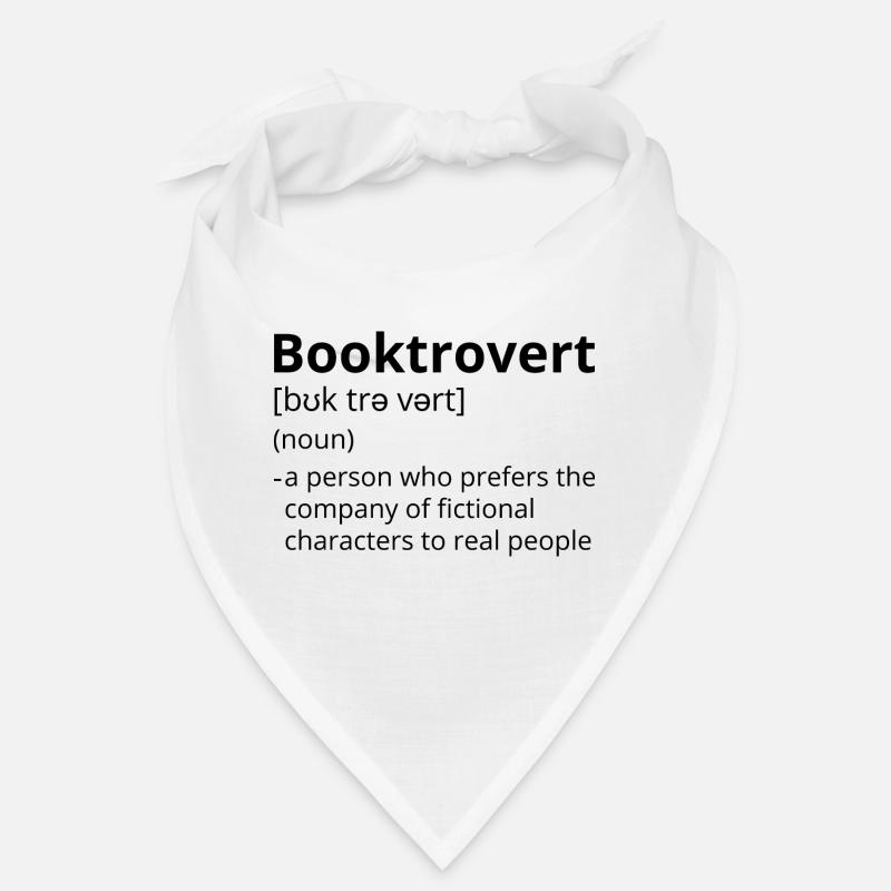 Booktrovert Definition Description Bandana