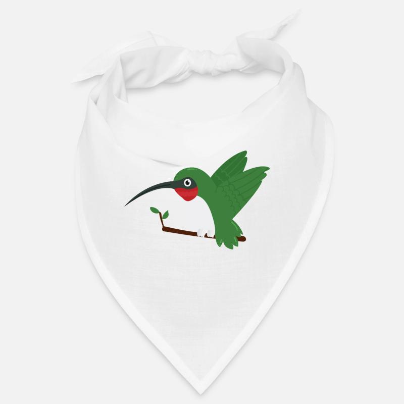Kolibri - Bandana - Weiß
