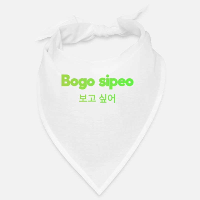 Langue coréenne Bandana